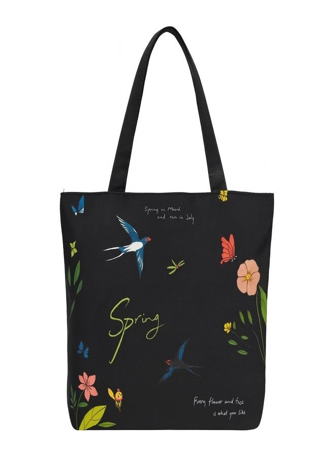KeepCart Stylish Professional Premium Tote Bag for College, Office, Travel, Shopping, Daily Use Zipper Handbag For Women - Image 1